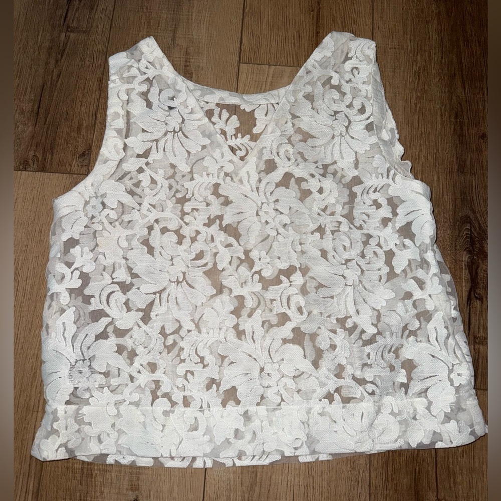 Banana Republic White Blouse - Picture 2 of 5